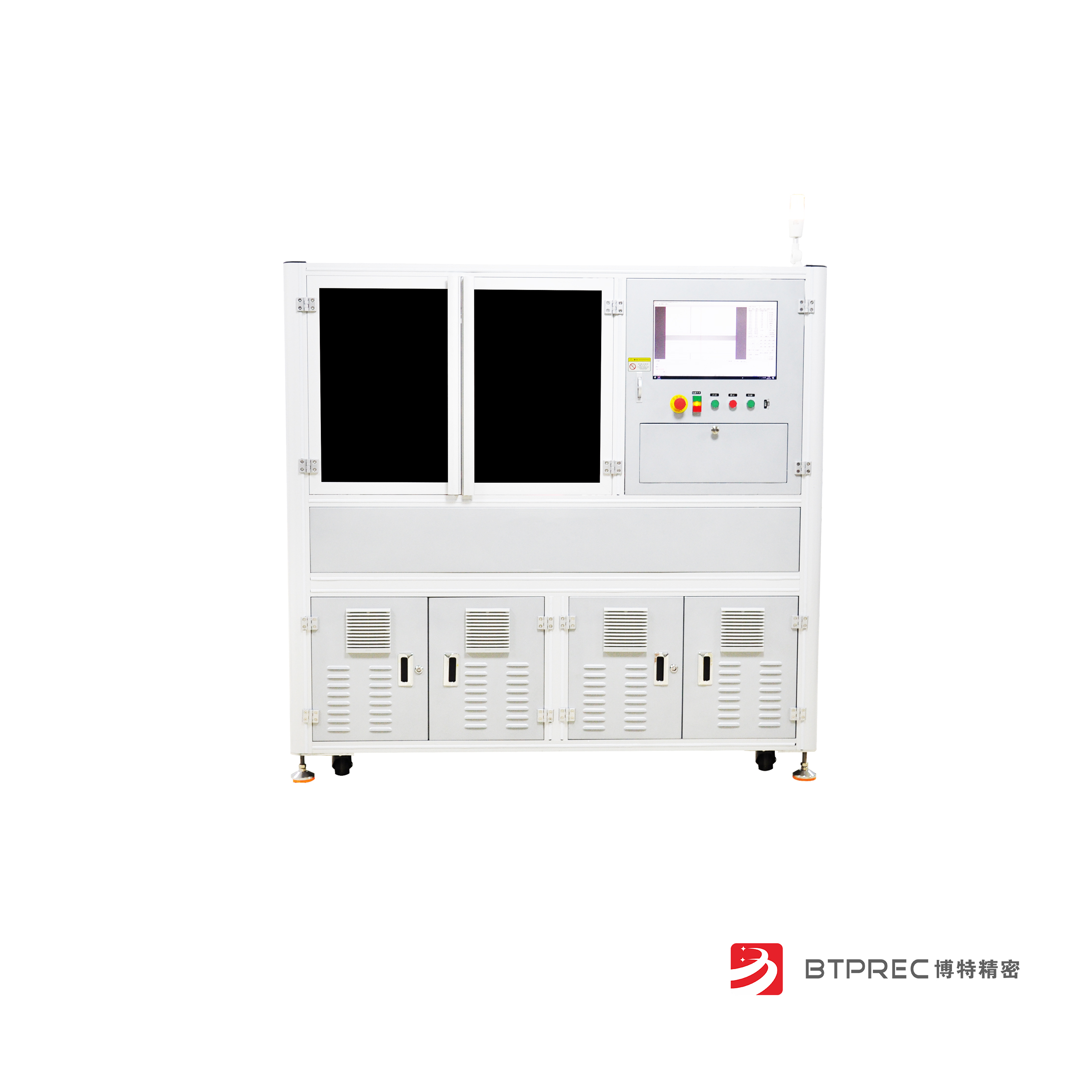 PCB全自動(dòng)在線激光鐳雕機(jī)_雙面翻板視覺(jué)定位打標(biāo)機(jī)